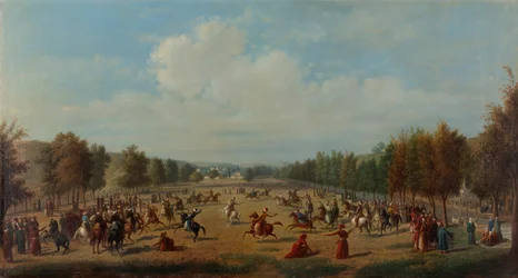 Juego de Jereed en Kagithane, c. 1890