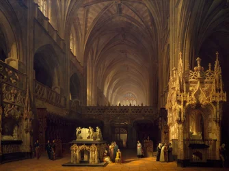 Coro de la Iglesia de Bourg-en-Bresse