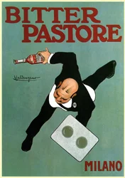 Publicidad del aperitivo "Bitter Pastore", hacia 1910 (cartel)