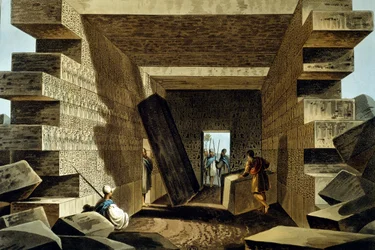 Interior del Templo de Júpiter