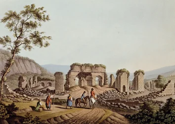 Restos del templo de Diana en Éfeso