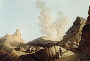 Isla de Stromboli, Cráter