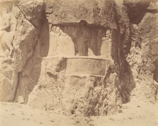6 [Naksh-i Rustam, cerca de Persépolis], 1840s-60s
