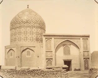 [Mezquita de Nasser-eddin Shah, Teherán, Irán], 1840s-60s