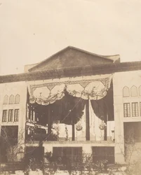 [Sala del Trono del Pavo Real, Teherán], 1858.