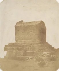 Tumba de Ciro en Morgab, 1858