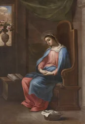 La Anunciación (detalle)