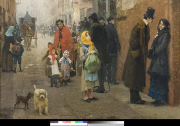 Una calle en Milán