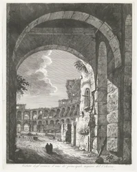 El Coliseo de Roma Vaduta degl 