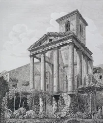 Templo de Hércules en Cora, de 
