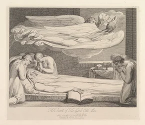 La muerte del buen anciano, de La Tumba, un poema de Robert Blair, 1 de marzo de 1813