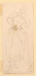 Mujer de pie