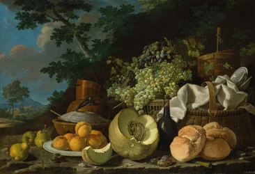 La comida de la tarde La Merienda, ca. 1772