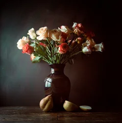 Rosas y peras melancólicas