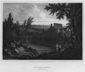 Castillo de Mitford, Northumberland