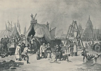 La Feria en el Támesis Congelado, 1814, 1920