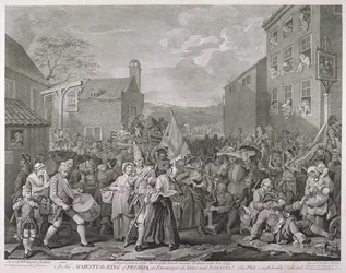La marcha a Finchley, 1761
