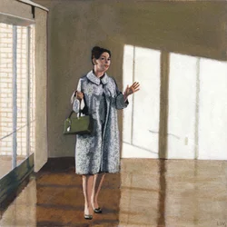Two Bedroom Place, c.2009 (pintura acrílica sobre papel)