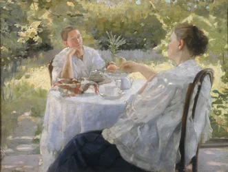 En el jardín, 1911