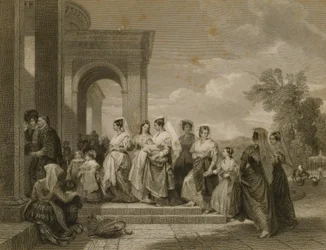 La procesión del bautizo