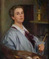 Autorretrato (óleo sobre lienzo)