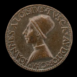 Giovanni Alvise Toscani, c. 1450-1478, Jurisconsulto Milanés, Abogado Consistorial...[anverso]
