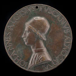 Giovanni Alvise Toscani, c. 1450-1478, jurisconsulto milanés, abogado consistorial...[anverso]
