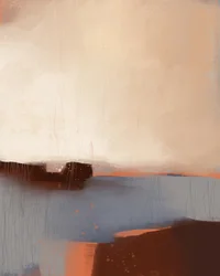 Serenidad en un paisaje abstracto
