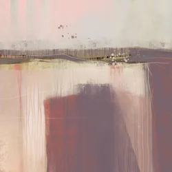 Horizonte abstracto en tonos apagados