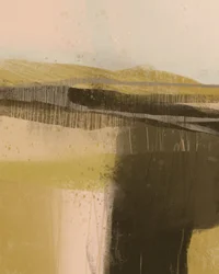 Paisaje sereno en capas
