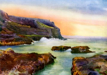 El acantilado, Castlerock, Londonderry, Irlanda del Norte, 1924-1926
