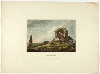 Templo de la Esperanza, lámina veinticuatro de las Ruinas de Roma