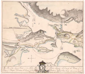 Un plano de Rhode Island por Seix (manuscrito)