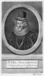 Sir Francis Bacon, Vizconde de St Albans, filósofo, científico y estadista inglés
