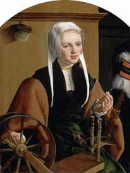 Alemán: Weibliches Bildnis, Anna Codde Retrato de (posiblemente) Anna Codde, esposa de Pieter Gerritsz Bicker