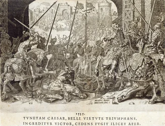 La conquista de Túnez en 1535, lámina 7 de 