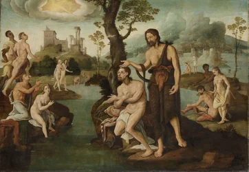 El bautismo de Cristo