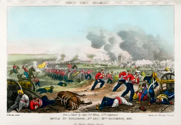 Trigésimo Primer Regimiento, Batalla de Ferozeshah, 2º Día, 22 de diciembre de 1845
