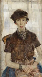 Miss Brown (óleo sobre lienzo)