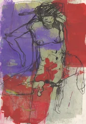 Sketchbook 14, 2024 (pintura al temple, tinta sobre papel)