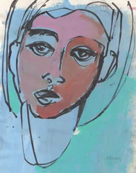 Sketchbook 21, 2024 (pintura al temple, tinta sobre papel)