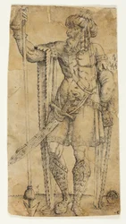 Sultán con armadura
