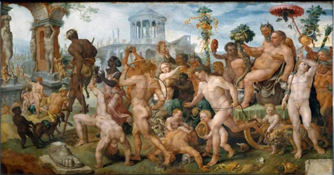 Procesión triunfal de Sileno