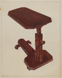 Mesa de Cabecera para Enfermos, c. 1936