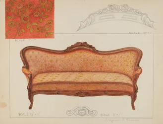 Sofá, c. 1936