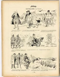 La Baionnette, Satirique en Colours