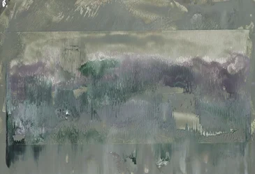 Paisaje abstracto brumoso