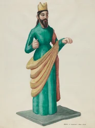 Arcángel Bulto, c. 1937
