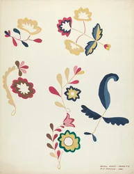 Diseño de una cartera propuesta, 1935-1942.
