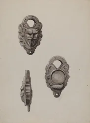 Cerradura de hierro